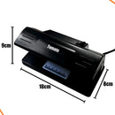 Aparelho Identificador De Cédulas Falsas Notas Documentos Uv Tomate MYC-01