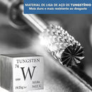 10 Fresa Lima Rotativa Metal Duro Escarear Madeira Aço Ferro