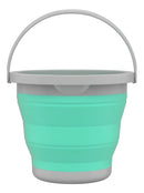 Balde Retrátil 5 Litros Com Alça Ret3512 Flashlimp Cor Verde agua