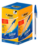 Caneta Bic Azul Esferográfica Cristal 50 Unidades 1.0 Mm Cx Cor do exterior Transparente