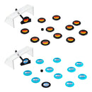 Jogo Futebol De Botão Cristal Gulliver 6 Seleções Time Mundo