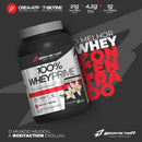 Bodyaction - Pro-F - 100% Whey Protein - Concentrado Prime Refil Low Carb Creatina - Sabor Baunilha