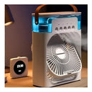 Mini Air Cooler Fan USB Preto