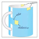 Fita Para Sublimação Térmica Fita Termica 6x33m Sublimatica Cor Marrom