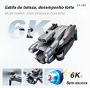 Drone Ls-s1s Max Câmera 4k Motores Sem Escova Com 2 Baterias + Dual Câmera 6k Preto 2.4ghz