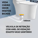 Válvula De Retenção Quality Home Para Esgoto E Odor Vaso