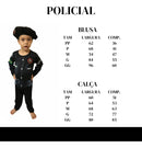 Fantasia Policial Infantil  Preto Bope GG (veste 9 a 11 anos)