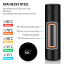 Garrafa Térmica Em Aço Inox Com Termômetro Digital Newness Digital Lens