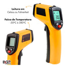 Termômetro Laser Infravermelho Digital Profissional B&G