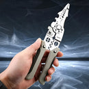 Alicate multifuncional para descascar fios para eletricistas