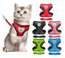Coleira Peitoral Para Cachorro Pet Colete Refletivo + Guia Cor Vermelha Top Reflexível Tamanho da coleira M