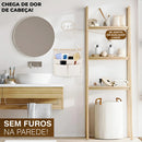 Ecomixshop Kit 10 Ganchos Adesivo Inox Suporte Parede Super Aderência Sem Prego Sem Sujeira