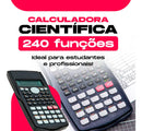 Calculadora Científica De 12 Dígitos 240 Funções Logaritmo Estudante Faculdade Engenharia Com Capa Protetora