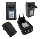 Fonte Poe Compacta 48v 1a Roteador Acess Point Rj45 Bivolt Voltagem De Entrada 110v/220v