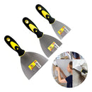 Kit Espátulas Tools FBG-3420 De Aço Profissional Cabo Emborrachado 5,4,3