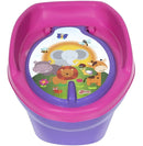 Troninho Penico Privadinha Infantil Desfralde Rosa Lilás Animais