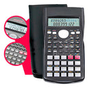 Calculadora Científica De 12 Dígitos 240 Funções Logaritmo Estudante Faculdade Engenharia Com Capa Protetora