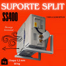 Suporte Para Ar-condicionado Split - Ss400 - Split De 7.000 A 12.000 Btus - NÃO SERVE PARA MAQUINAS BARRIL - Chapa 1,2 Mm - Reforçado - Só Suporte