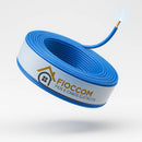 Fio Branco 2,5mm Cabo Flexível Rolo Com 100 Metros Elétrico 750v Fioccom