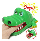 Jogo Crocodilo Jacaré Dentista Morde Dedo Brinqued Pegadinha Art Brink