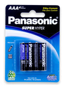 Pilha Aaa Panasonic Super Hyper Cilíndrica -