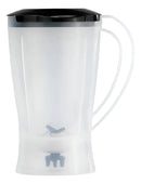 Copo Mondial Easy Power L 550 W ( Tampa Preta) Translucido