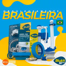 Sifão Copo Blukit Tubo Extensivo Universal P/lavatório Preto