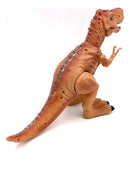 Tiranossauro Rex Grande Solta Fumaça Caminha Luzes Led E Som Cor Phantom brown Personagem Tiranossauro Fumaça