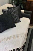 Manta Para Sofá Tamanho Super Gigante 2,20x2,90 Cor Cru