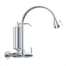 Torneira de Cozinha com Filtro Carbon Block Bica Flexível Móvel com Arejador 2 Modos de Jato Dazie Metais