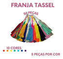 Mix 50 Franja Pingente Tassel Seda Sortidos ! Cor Mix De Cores