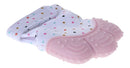 Luva Mordedor Bebê Luvinha Silicone - 1 Und Cor Rosa