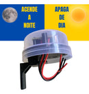 Kit 2 Relé Sensor Fotocélula Bivolt Suporte Acende Automátic