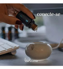 Aromatizador Difusor Elétrico Usb Via Aroma Porcelana