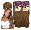 Kit 2 Cabelo Jumbo Jumbão Hiper X Box Braid 400 Mel (27)