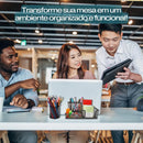 Kit Organizador De Mesa Aramado Para Escritório Porta Caneta