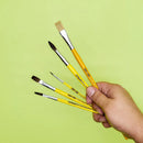 24 Pincel Educação Infantil Escola P Pintar Aquarela Guache