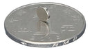 Ímãs de neodímio 5x1mm - 100 unidades