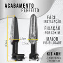 Kit 4 Piscas Led Seta Mt03 Mt07 Mt09 Fz150 Fz250 Sequencial