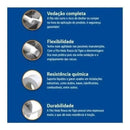 Veda Rosca Tigre 18mm X 25 M cor Branco liso