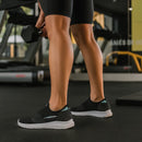 Tênis Meia Feminino Calce Facil Macio Confortável  Preto 36 BR