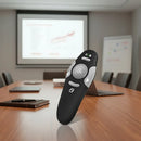 Apresentador De Slides Sem Fio Controle Passador Com Laser Preto