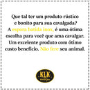 Espora De Inox Correia Couro Quarto De Milha Toda Em Aço