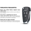 Carcaça Chave Canivete Chevrolet Gm Onix Cobalt Cruze Prisma