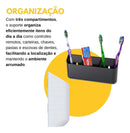 Suporte de Parede Triplo Controles Remoto Universal Cor Preto ArtBox3d