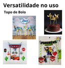 100 Canudo De Papel Drink Colorido Biodegradavel Descartável Cor Branco e preto