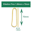 Elástico Borracha Latex Para Dinheiro N18 120 Unidades 100gr