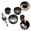 Jogo Serra Copo 6 Peças 32mm A 54mm Para Madeira Gesso Pvc