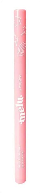 01 - Caneta Delineadora Longa Duração Prova D'água Melu Ruby Rose Cor Preto Efeito Mate