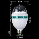 Kit 3 Lampada De Led Giratoria Led Dj Strobo Festas Eventos